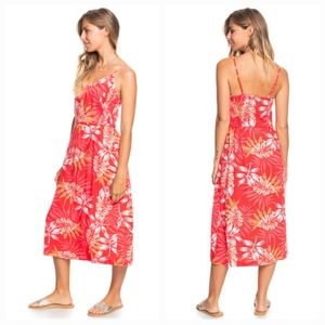 Roxy Land Of Life Strappy Midi Dress